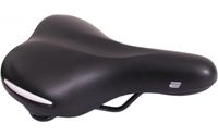 Selle Ride fietszadel stadsfiets unisex zwart - thumbnail