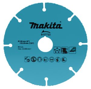 Makita Accessoires Doorslijpschijf 125X1.0 Multi Hm - B-57722 - B-57722