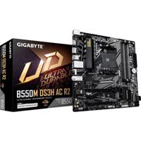 Gigabyte B550M DS3H AC R2 Moederbord Socket AMD AM4 Vormfactor Micro-ATX Moederbord chipset AMD® B550