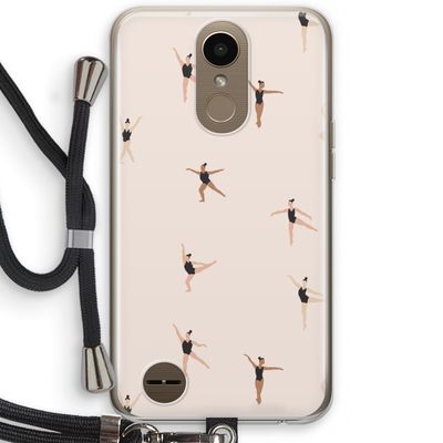 Dancing #1: LG K10 (2017) Transparant Hoesje met koord