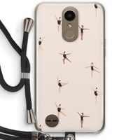 Dancing #1: LG K10 (2017) Transparant Hoesje met koord