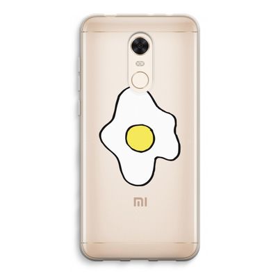 Spiegelei: Xiaomi Redmi 5 Transparant Hoesje