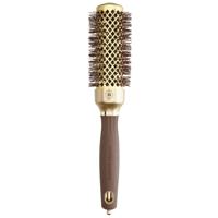 Olivia Garden Wavy Bristles Gold&Brown Brush Ø35mm