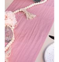 Oud Roze Tafel Loper (28cmx3m)