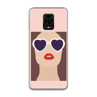Red lips: Xiaomi Redmi Note 9 Pro Transparant Hoesje