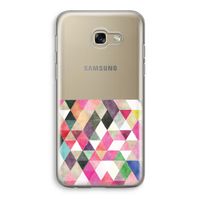 Gekleurde driehoekjes: Samsung Galaxy A5 (2017) Transparant Hoesje