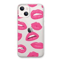 Bite my lip: iPhone 13 Transparant Hoesje