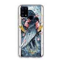 Golden Raven: Samsung Galaxy M31 Transparant Hoesje