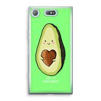 Avocuddle: Sony Xperia XZ1 Compact Transparant Hoesje