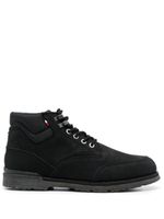 Tommy Hilfiger bottines Nubumix en daim - Noir - thumbnail