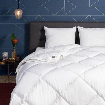 Dekbed Dons 80% Ganzenveren 4 Seizoenen - 4 Seizoenen & Zomer & Winter - 140x220 Cm (Eenpersoons) - Presence 600 Gr (390 Gr + 210 Gr) - Dekbed-Discounter.nl