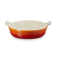 LE CREUSET - Aardewerk - Ovenschaal 24cm oranje
