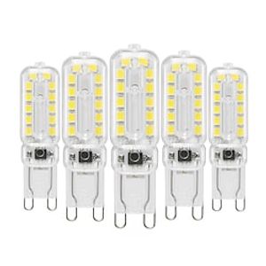 5 stks 10 stks g9 led bi-pin verlichting 6 w 450-550lm 22 led kralen smd 2835 t lamp vorm dimbaar warm wit koud wit 220-240 v 110-130 v roHS voor kroonluchters accentverlichting onder kast puck licht Lightinthebox