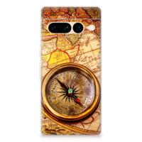 Google Pixel 7 Pro | Silliconen Back Cover | Kompas Google Pixel 7 Pro | Silliconen Back Cover | Kompas