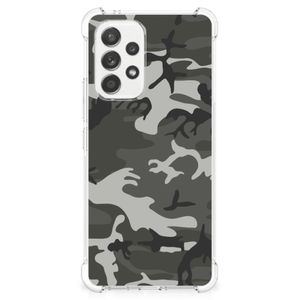 Samsung Galaxy A53 5G Doorzichtige Silicone Hoesje Army Light