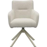 Eetkamerstoel Jule Genua Shell met beige frame