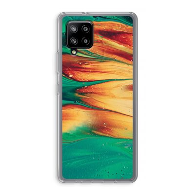 Green Inferno: Samsung Galaxy A42 5G Transparant Hoesje