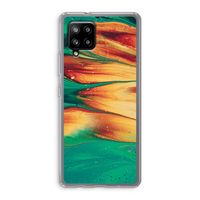 Green Inferno: Samsung Galaxy A42 5G Transparant Hoesje