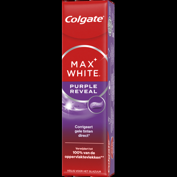 Colgate Max White Purple Reveal Tandpasta 75ML bij Jumbo