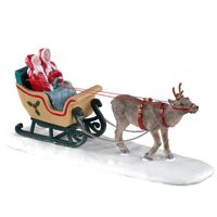 North pole sleigh ride