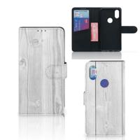 Xiaomi Mi Mix 2s | Book Style Case | White Wood