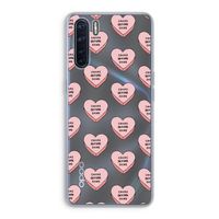 Chicks before dicks: Oppo A91 Transparant Hoesje