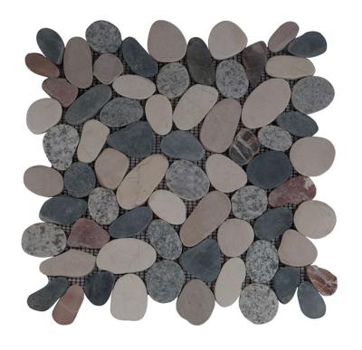 Stabigo Pebble S sliced tumb honed mix CTBBR 30x30 cm