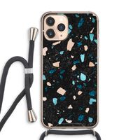 Terrazzo N°11: iPhone 11 Pro Max Transparant Hoesje met koord