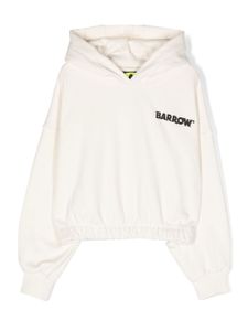 Barrow kids hoodie à logo imprimé - Tons neutres