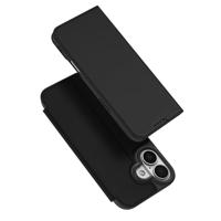Dux Ducis iPhone 17 hoesje - Slim bookcase - Zwart
