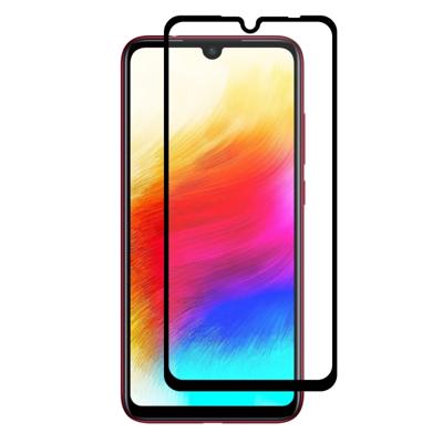ENKAY Hat-Prins volledige lijm 0 26 mm 9H 2.5D getemperd glas Film voor Xiaomi Redmi Note 7 (zwart)