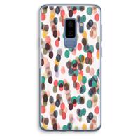 Tropical Dots: Samsung Galaxy S9 Plus Transparant Hoesje