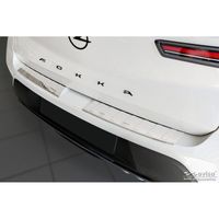 RVS Bumper beschermer passend voor Opel Mokka 2020- 'Ribs' (2-delig) AV235323 RVS Bumper beschermer passend voor Opel Mokka 2020- 'Ribs' (2-delig) AV235323