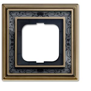 Busch-Jaeger 2CKA001754A4668 Frame Frame 1-voudig Messing 1 stuk(s)