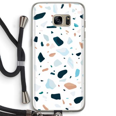 Terrazzo N°13: Samsung Galaxy S7 Edge Transparant Hoesje met koord