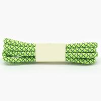 Reflecterende schoenveters Round sneakers schoenveters kinderen volwassen outdoor Sportschoen veters lengte: 140cm (fluorescentie groen)