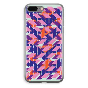 Skew Blush 3: iPhone 8 Plus Transparant Hoesje