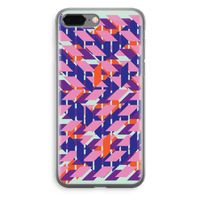 Skew Blush 3: iPhone 8 Plus Transparant Hoesje