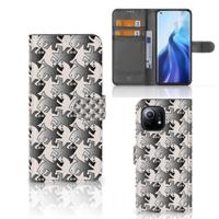 Xiaomi Mi 11 | Telefoonhoesje | Met pasjeshouder | Salamander Grey