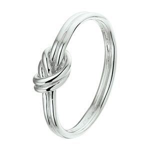 Ring Knoop zilver