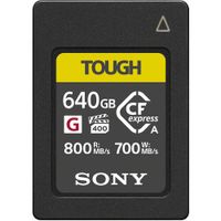 Sony Tough CFexpress 640GB Type-A (CEAG640.SYM) Sony Tough CFexpress 640GB Type-A (CEAG640.SYM)