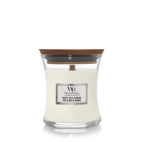 WoodWick white tea & jasmine mini candle - thumbnail