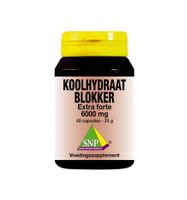 Koolhydraat blokker extra forte 6000mg