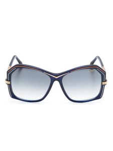 Cazal lunettes de soleil 8510 à monture carrée - Bleu