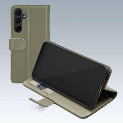 Mobilize Premium Gelly Wallet Book Case Samsung Galaxy A35 5G Green