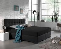 Dreamhouse Dubbel Jersey 220 gr. Hoeslaken Zwart 160/180 x 200/220 cm