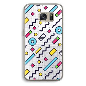 8-bit N°8: Samsung Galaxy S7 Transparant Hoesje