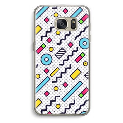 8-bit N°8: Samsung Galaxy S7 Transparant Hoesje