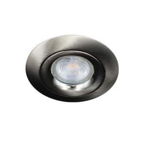 Philips LED spot GU10 4.9Watt rond NIKKEL dimbaar