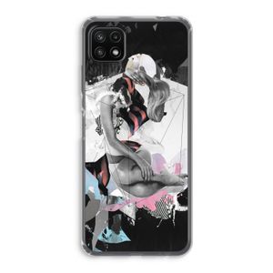 Camouflage de sommeil: Samsung Galaxy A22 5G Transparant Hoesje